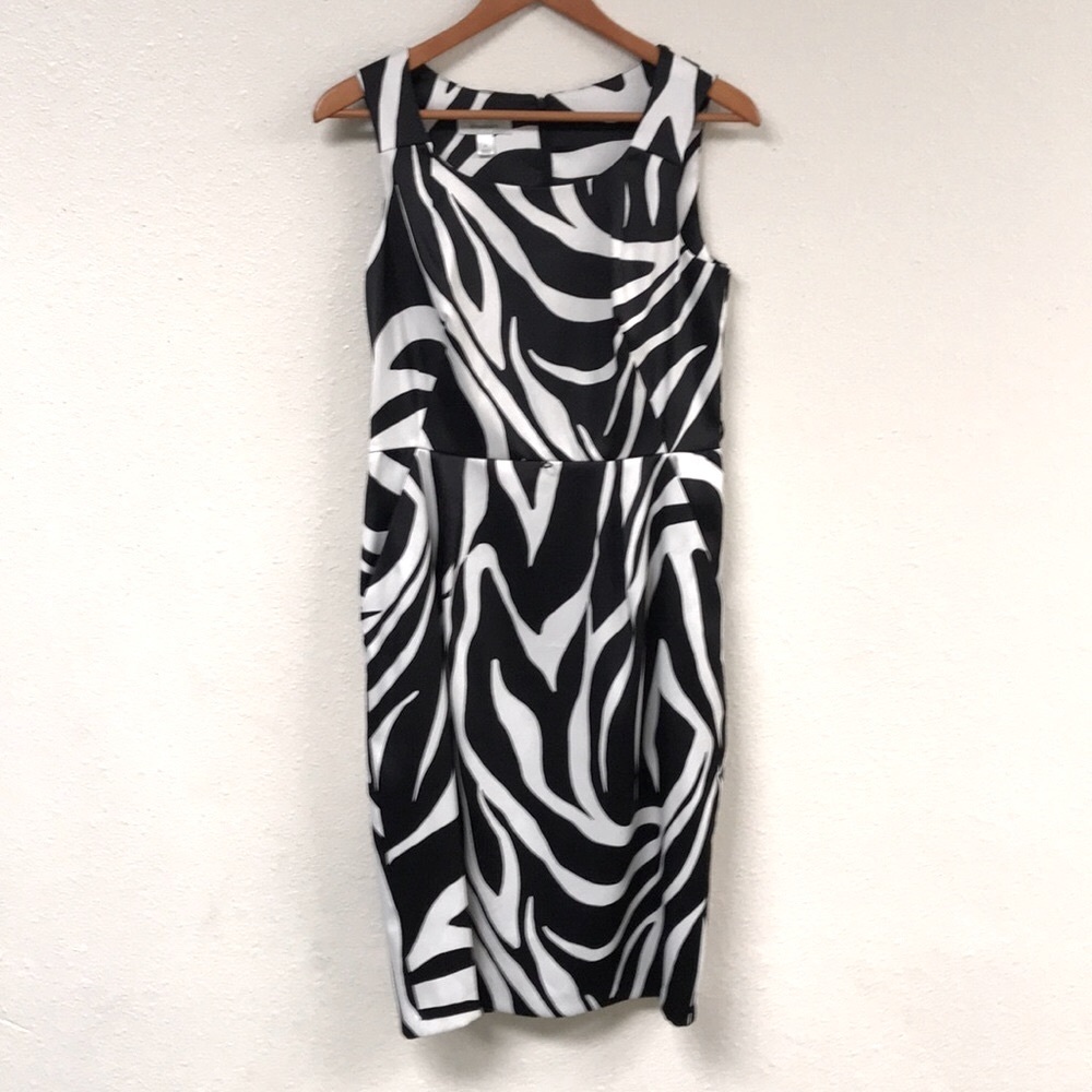 Dressbarn Safari Print Dress
